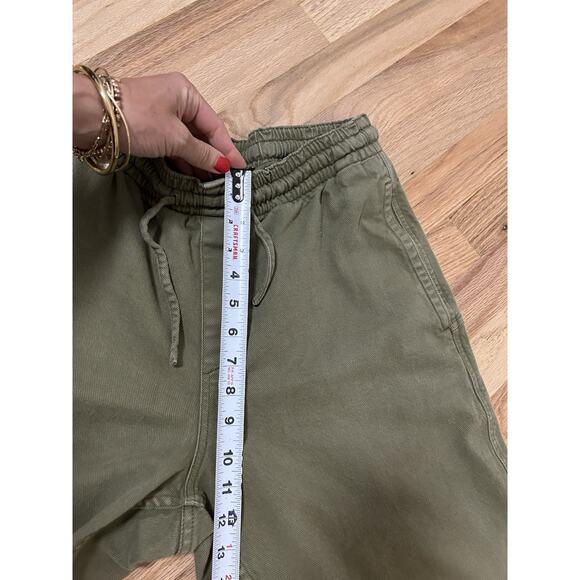 YMC Alva Skate Faded Green Trousers Size Small Loose Pants Cotton Twill - Picture 8 of 11